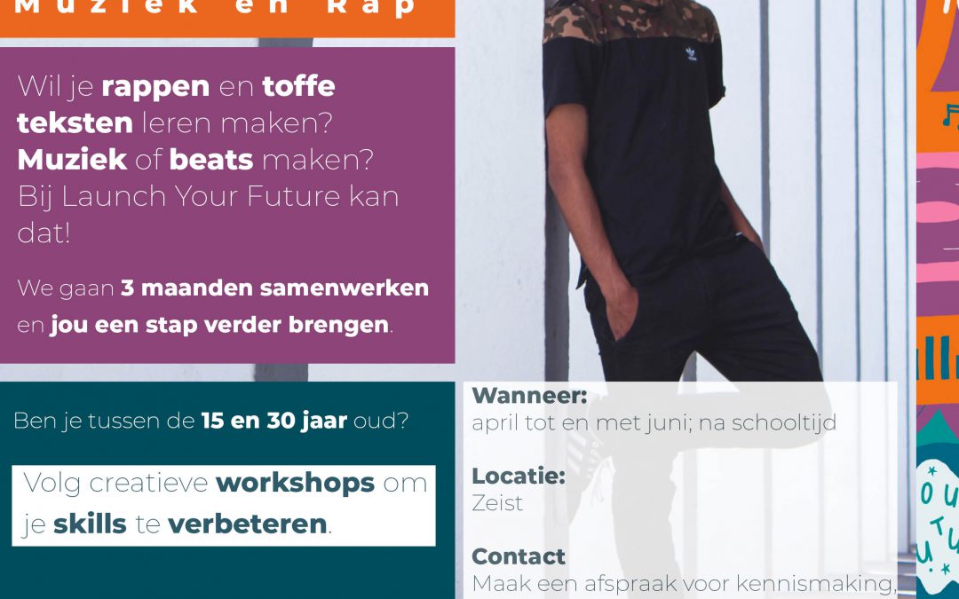 Start nieuwe groep met muziek en rap